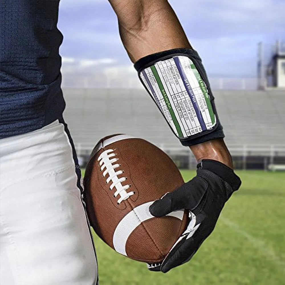 Quarterback Playbook Insert Wristband, 6.5" Large